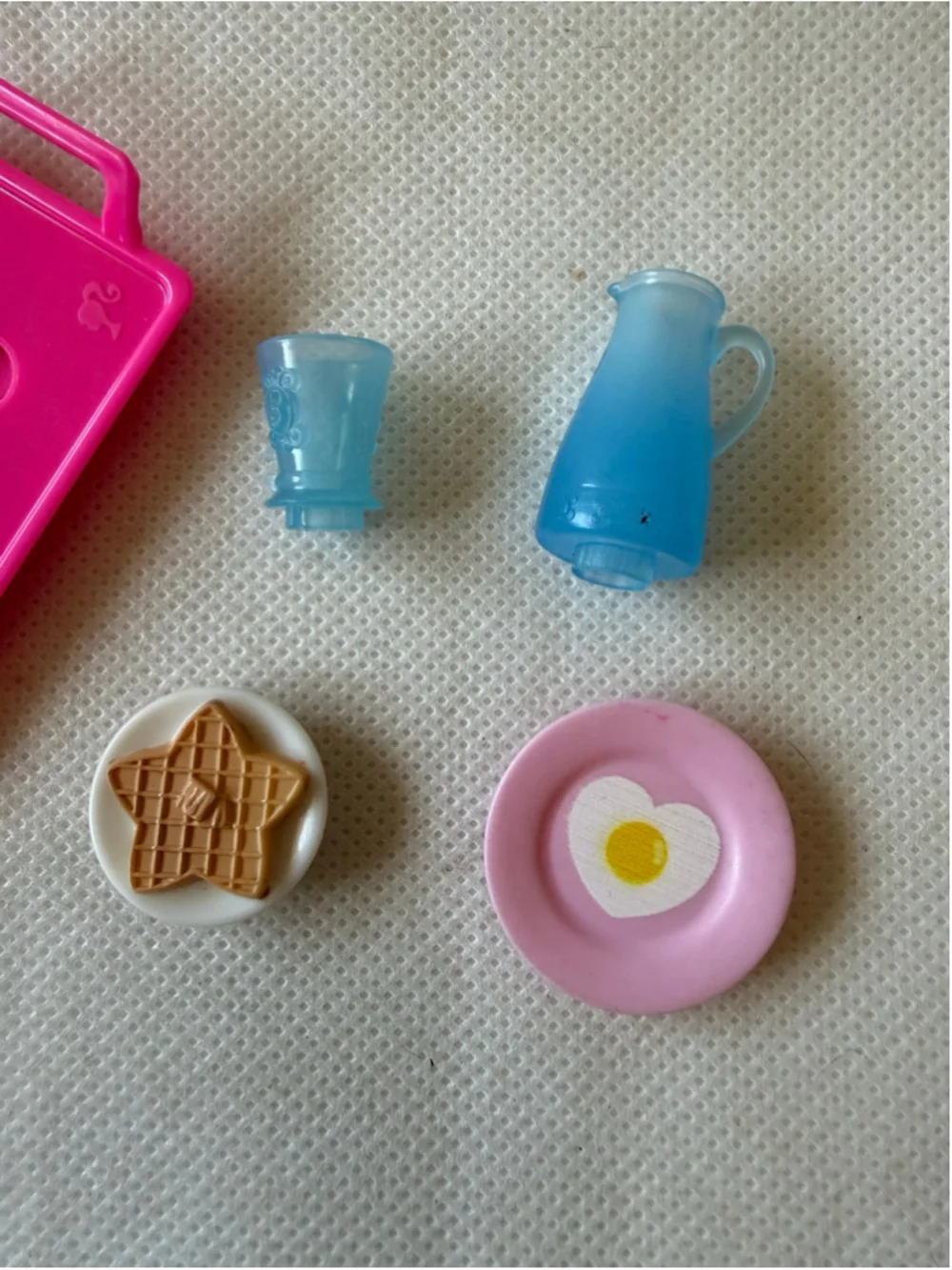 Barbie waffle heart